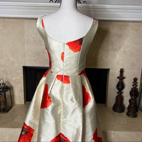 - ChicWish Sleeveless Floral Printed Dress  Vintage SlimNeck Size S - Picture 10 of 12